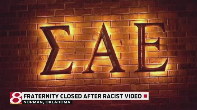 Oklahoma Fraternity To Close Over Racist Video Wish Tv Indianapolis News Indiana Weather