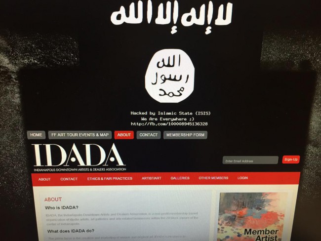 Group claiming ties to Islamic State appear to have hacked key