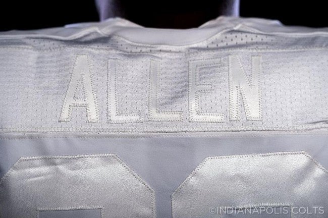 Colts reveal all-white uniforms on April Fools' Day