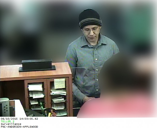 Anderson police searching for suspect in bank robbery - WISH-TV ...