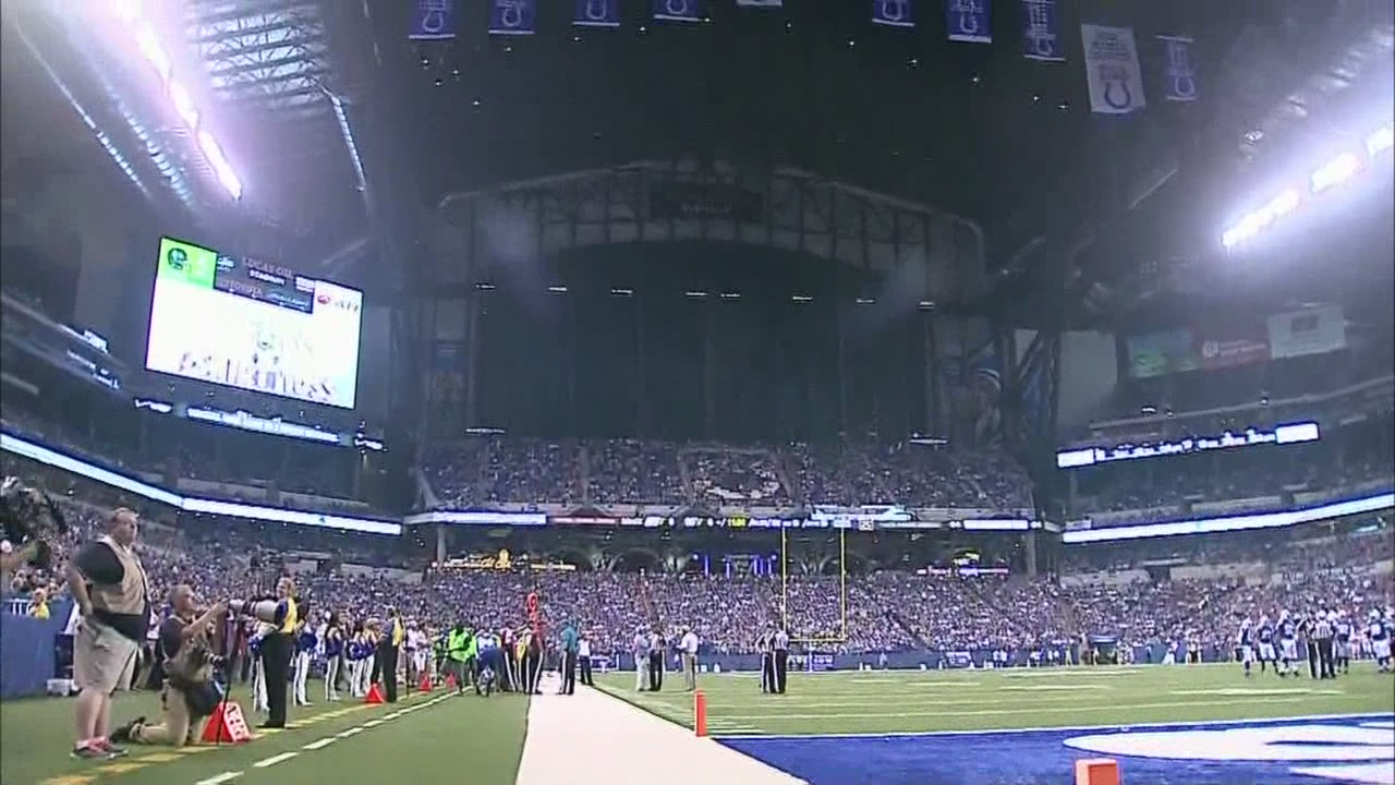 Colts vs. Texans: Lucas Oil Stadium roof will be open