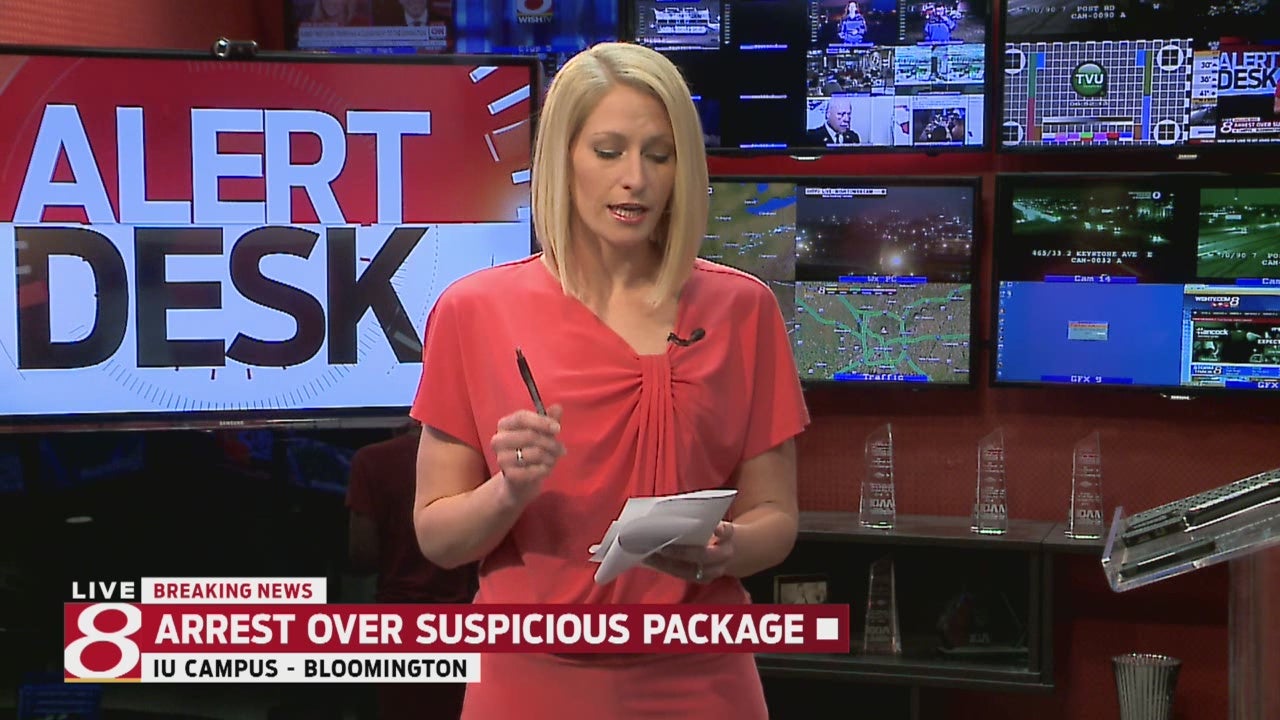 IU student arrested after suspicious package found on campus WISHTV