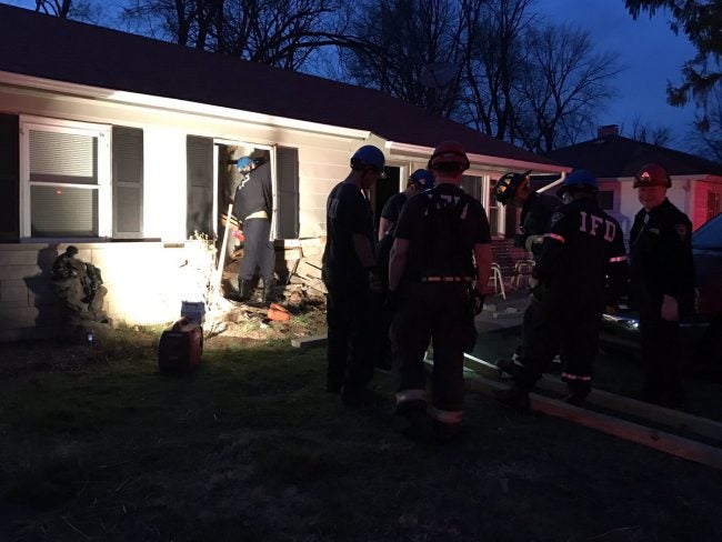 1 in custody after driving into house, ambulance in attempt to evade ...