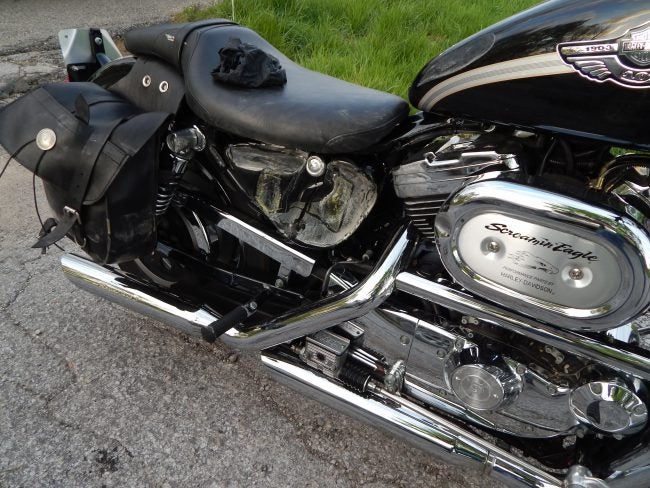 Woman seriously injured following motorcycle accident in 