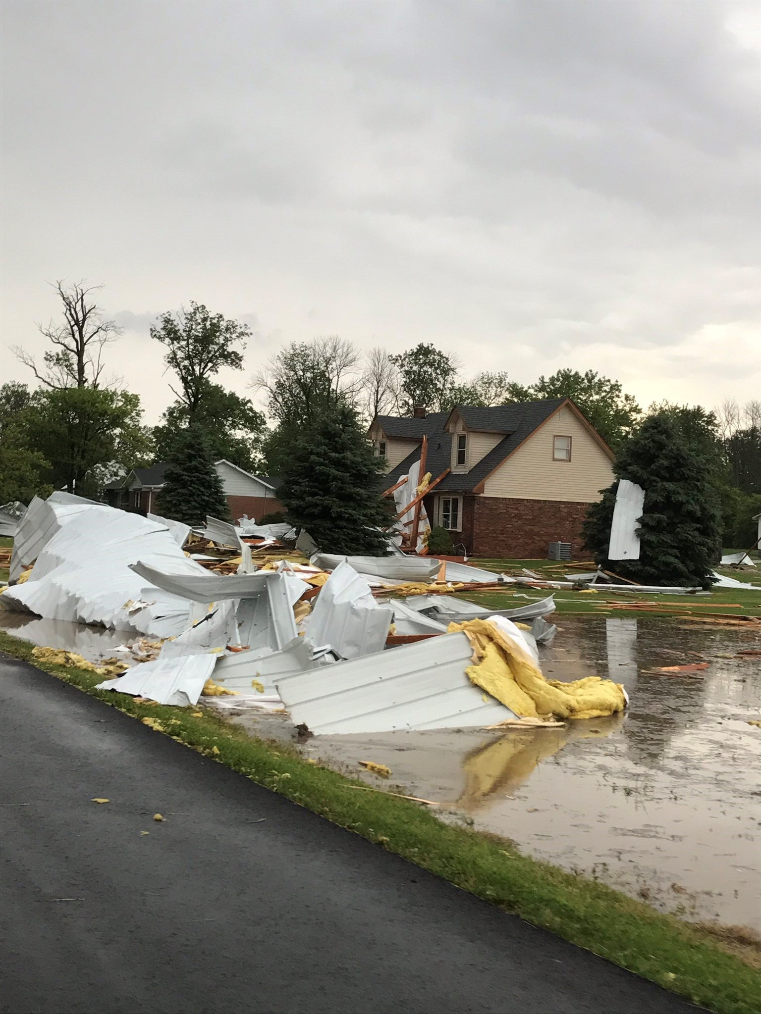 winds destroy fountaintown barn damage house wish tv indianapolis news indiana weather indiana traffic wish tv