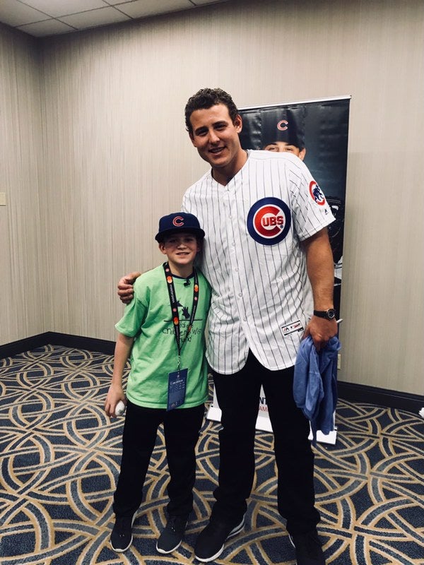 Anthony Rizzo's cancer battle sparked foundation to help kids