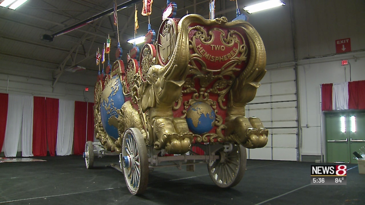 Largest circus bandwagon comes to Indy WISHTV Indianapolis News Indiana Weather Indiana