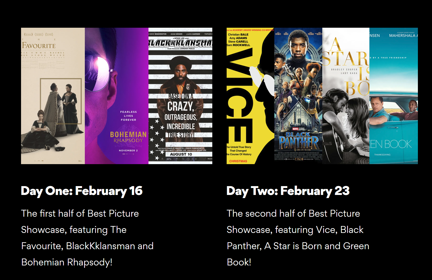 AMC Theaters hosting Oscar Best Picture Showcase Indianapolis News