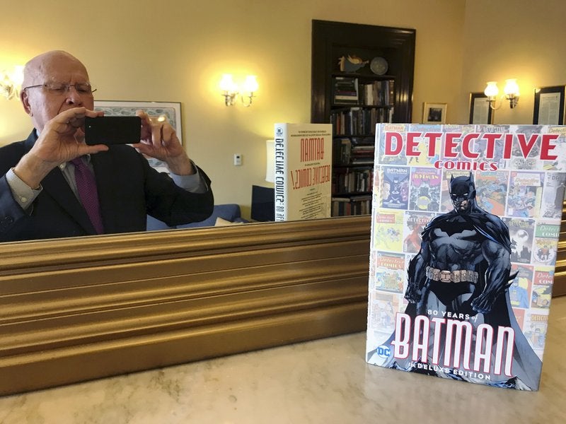 Batman fan Sen. Patrick Leahy writes comic book's forward - WISH-TV |  Indianapolis News | Indiana Weather | Indiana Traffic