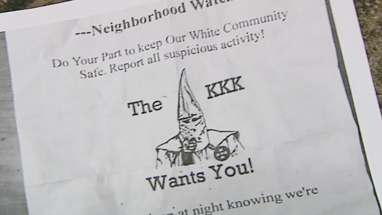 KKK Flyers Advertise Meeting At Martinsville Home - Indianapolis News ...