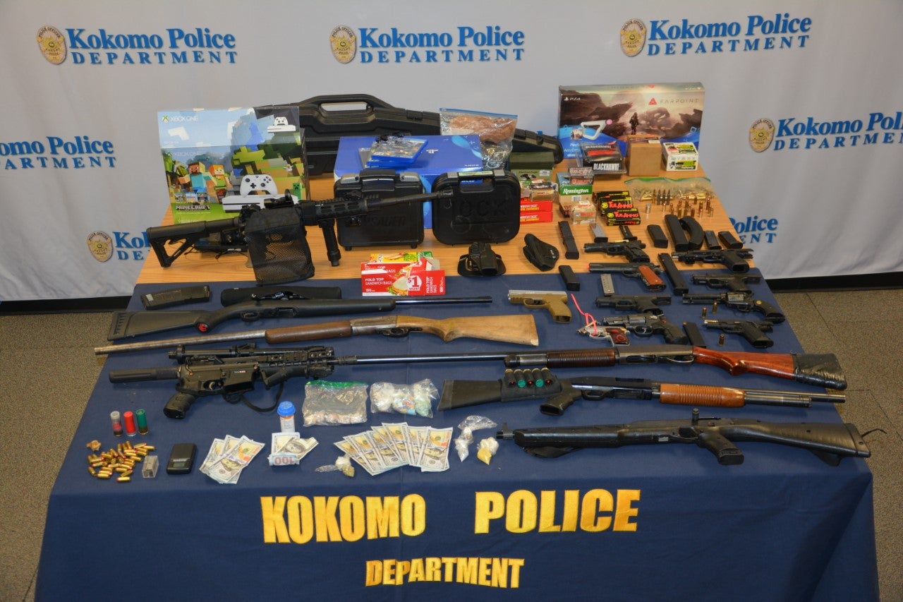 Stolen Xbox Investigation Leads Kokomo Officers To Drugs Guns