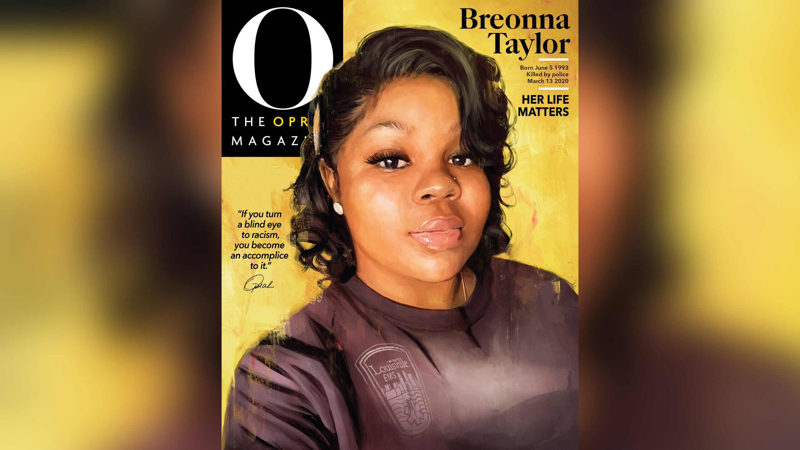 Breonna Taylor featured on Oprah Magazine's September cover ...