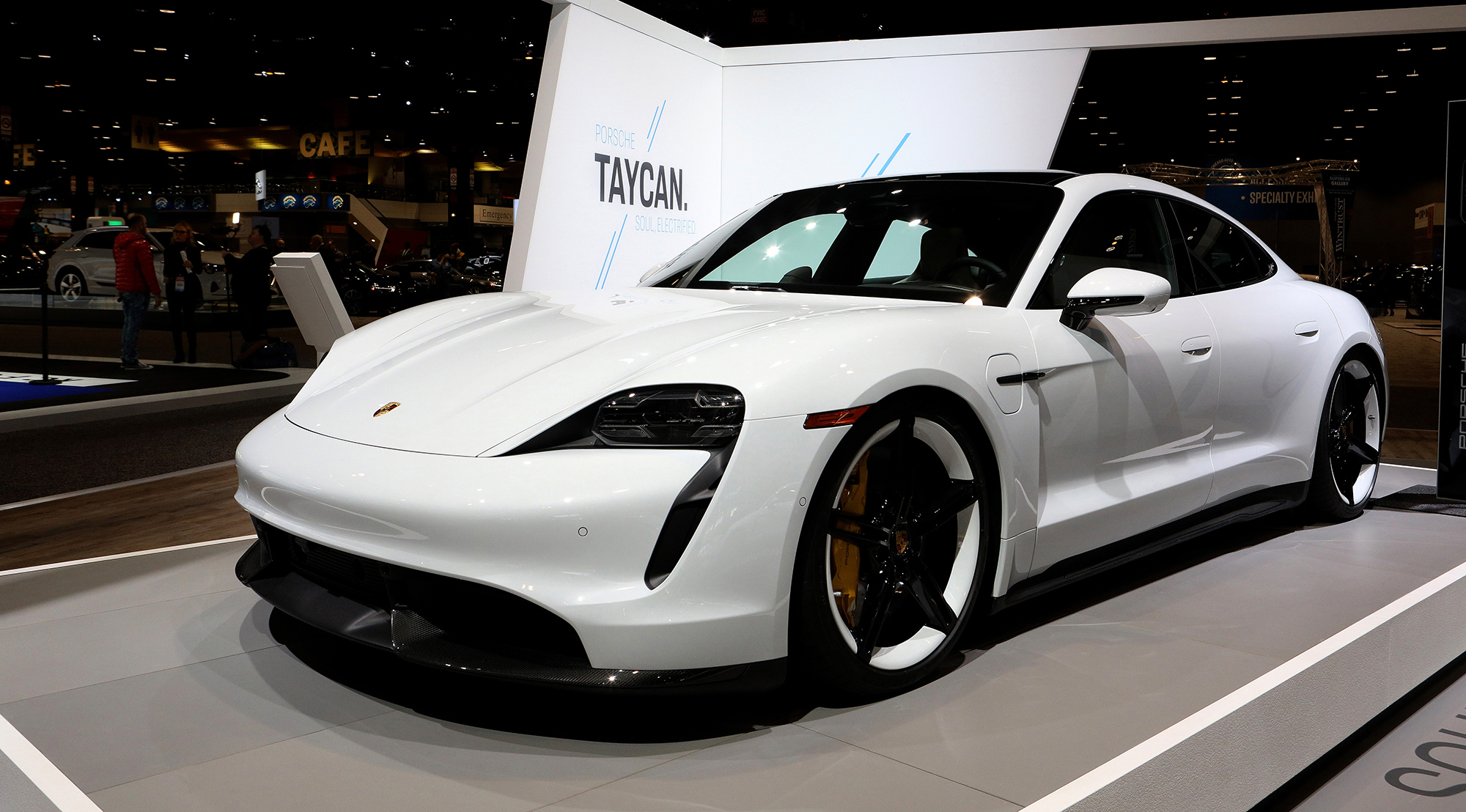 Porsche Taycan: Porsche plans movie streaming for Taycan electric sedan, ET  Auto