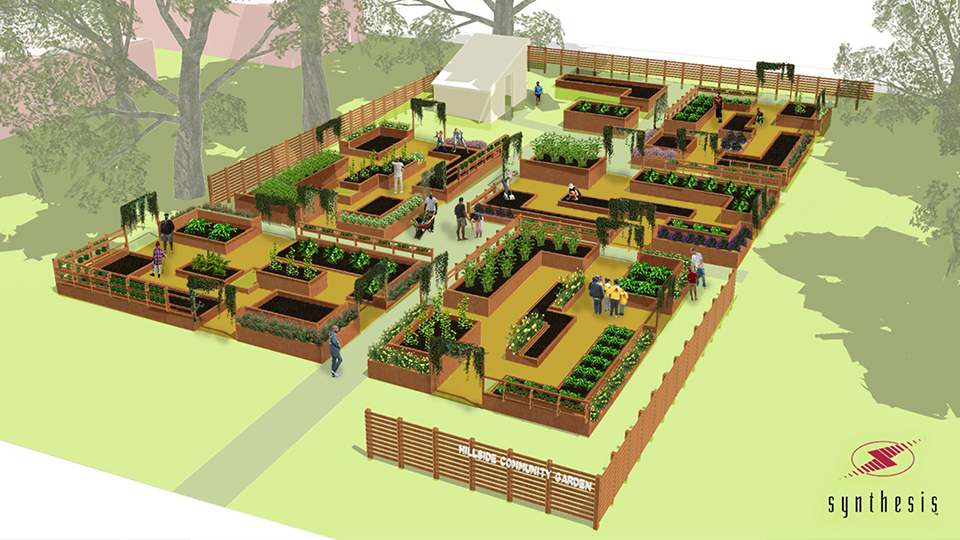 community garden design