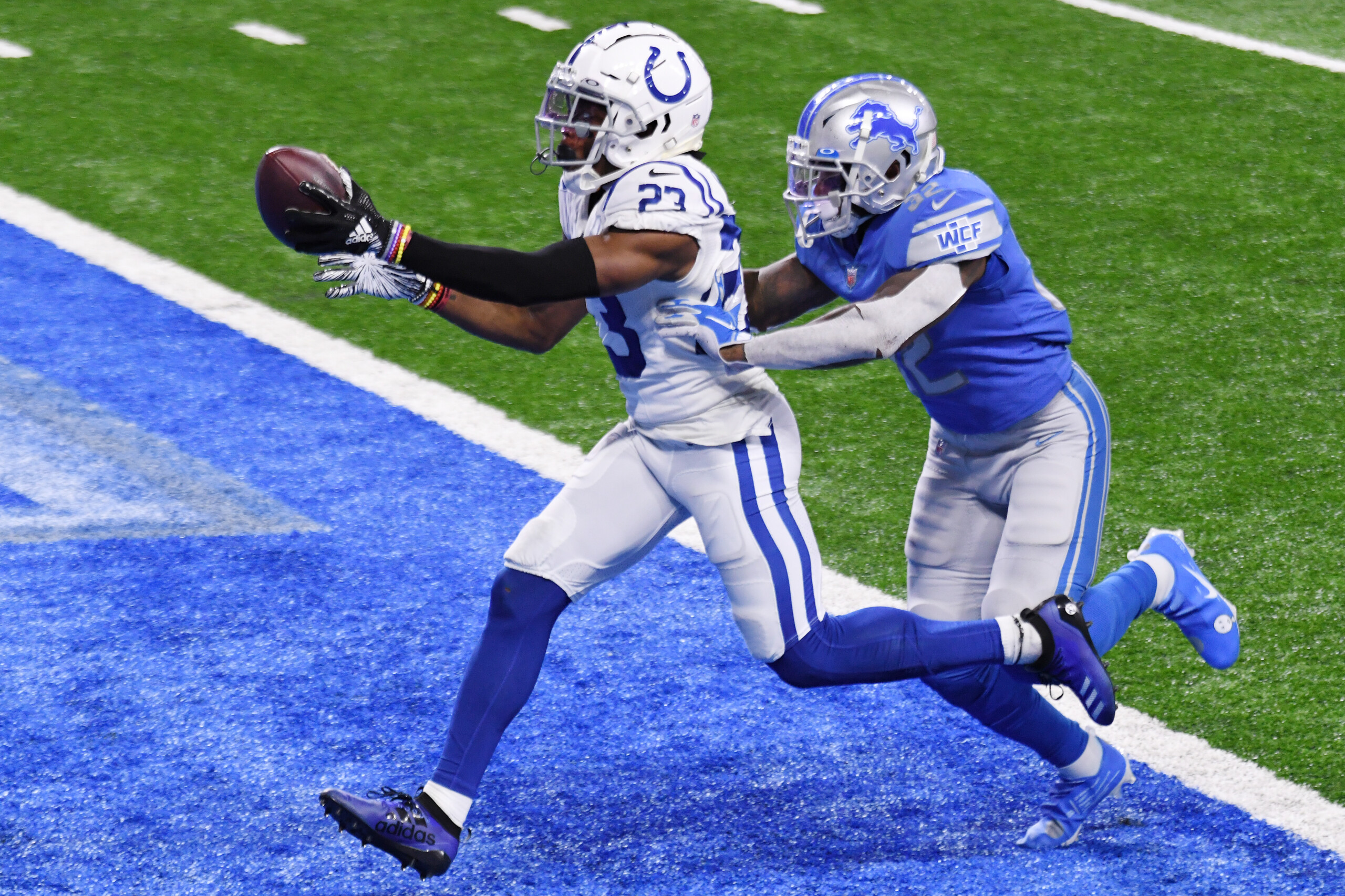 Rivers' 3 TDs in 2nd quarter help Colts beat Lions 41-21 - WISH-TV, Indianapolis News, Indiana Weather