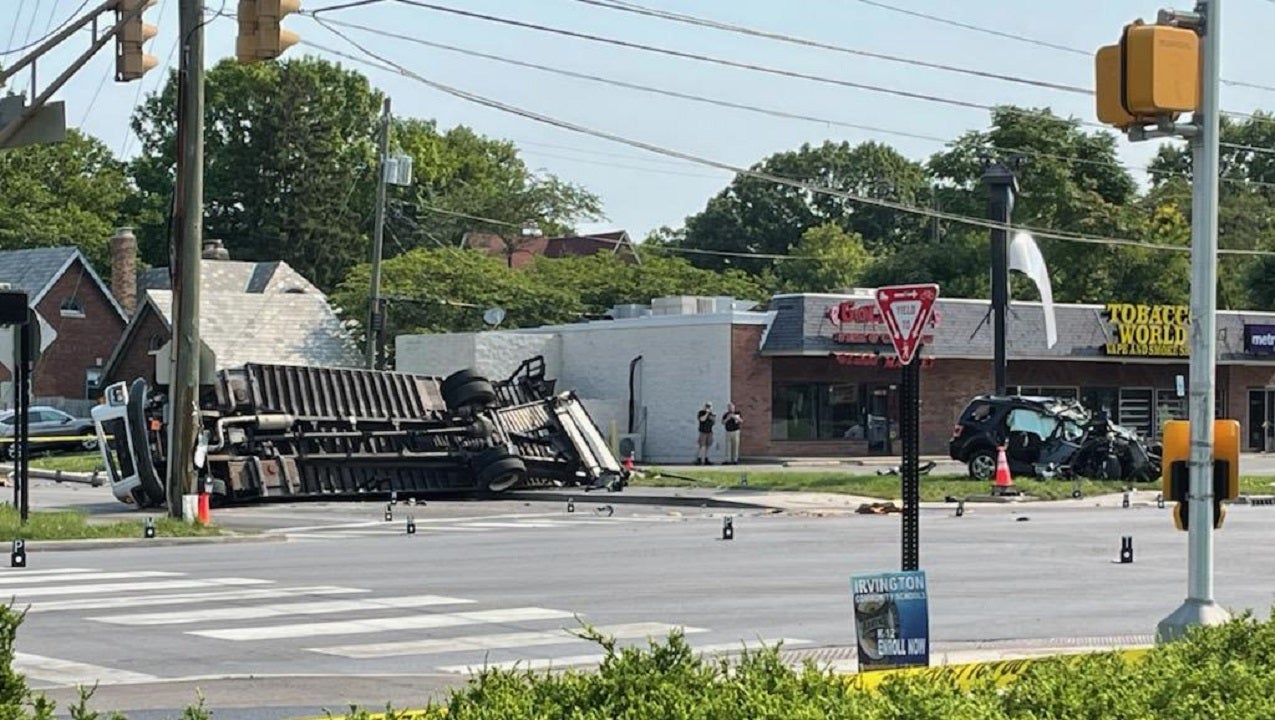 Crash on near-east side leaves 1 dead - Indianapolis News | Indiana ...