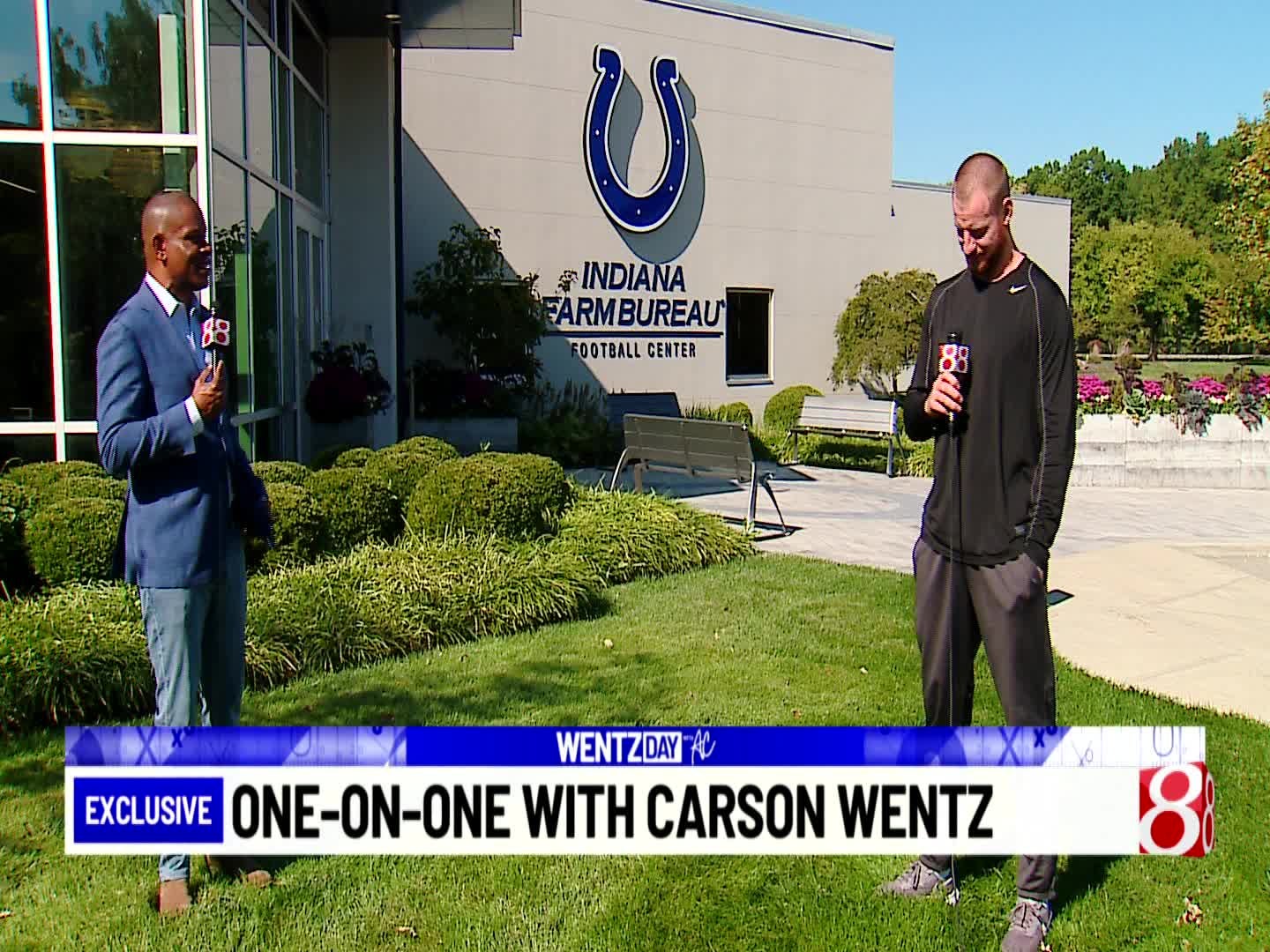 Carson Wentz: New Colts QB's number revealed by Eagles superfan