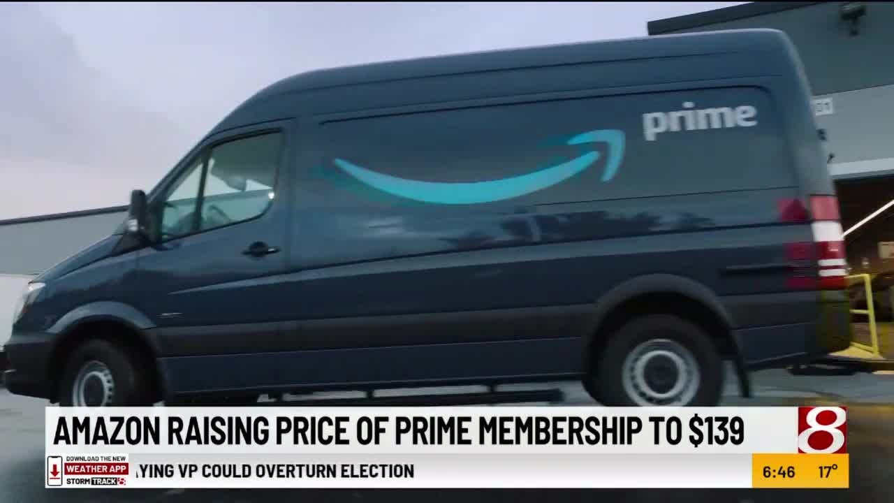 Prime U.S. Price Is Increasing to $139 per Year, up 17%