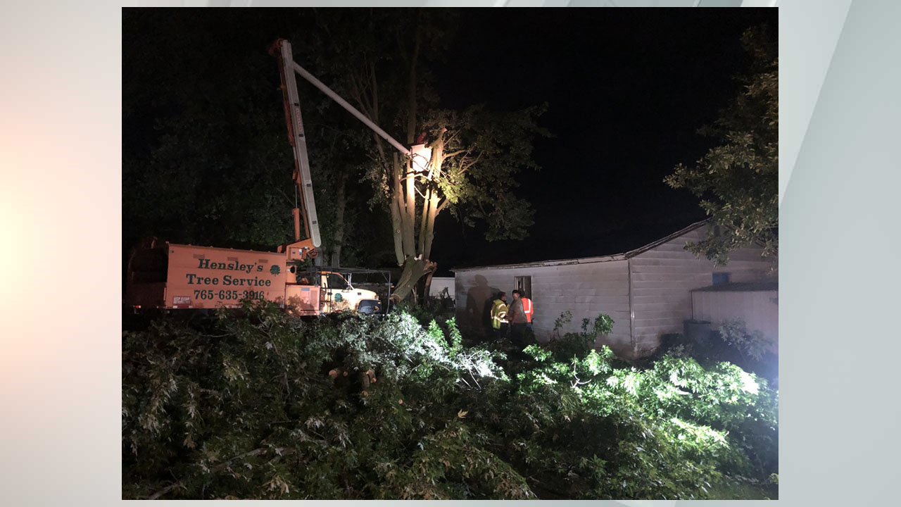Storm damages school, homes in northern Madison County town