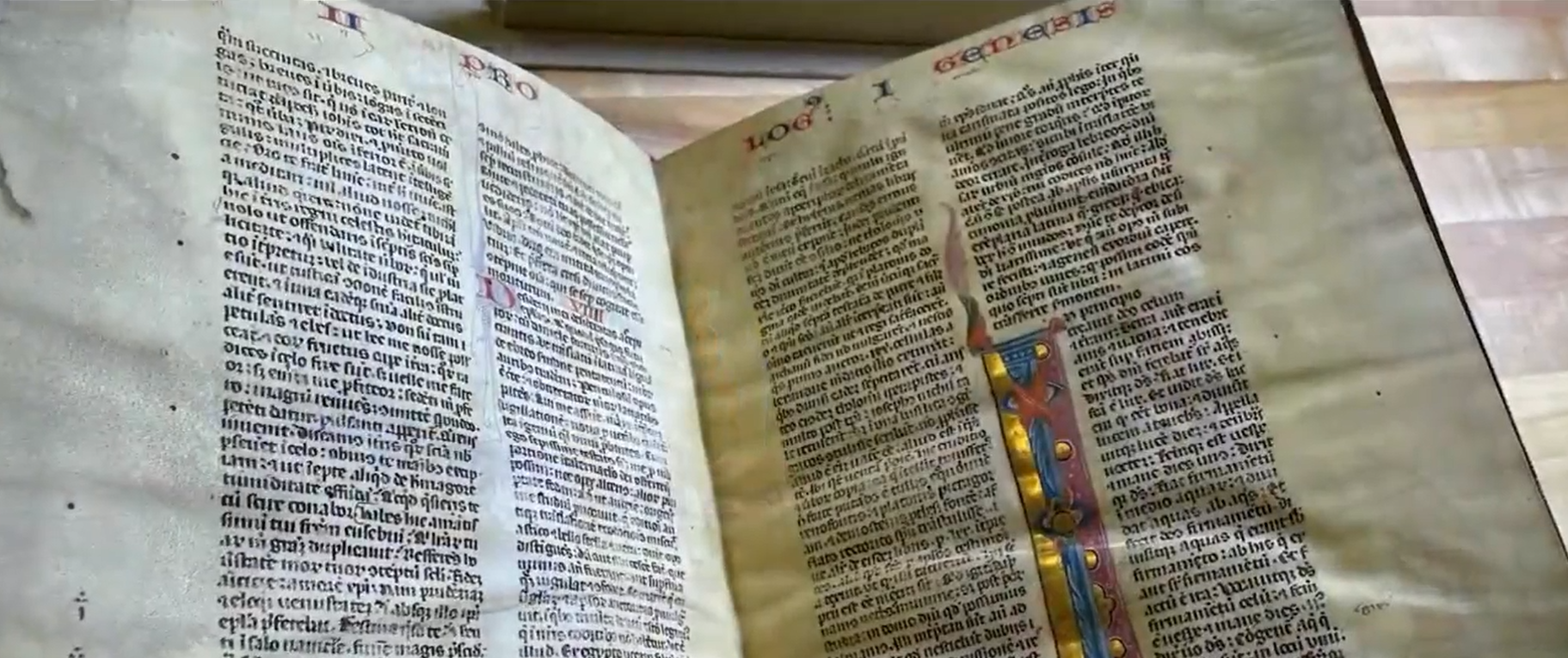 Finding Faith with Randy Ollis: Rare 14th-century bible on display at Indiana State Library