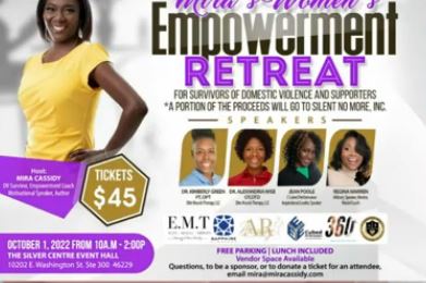 Mira’s Women’s Empowerment Retreat, Oct. 1.