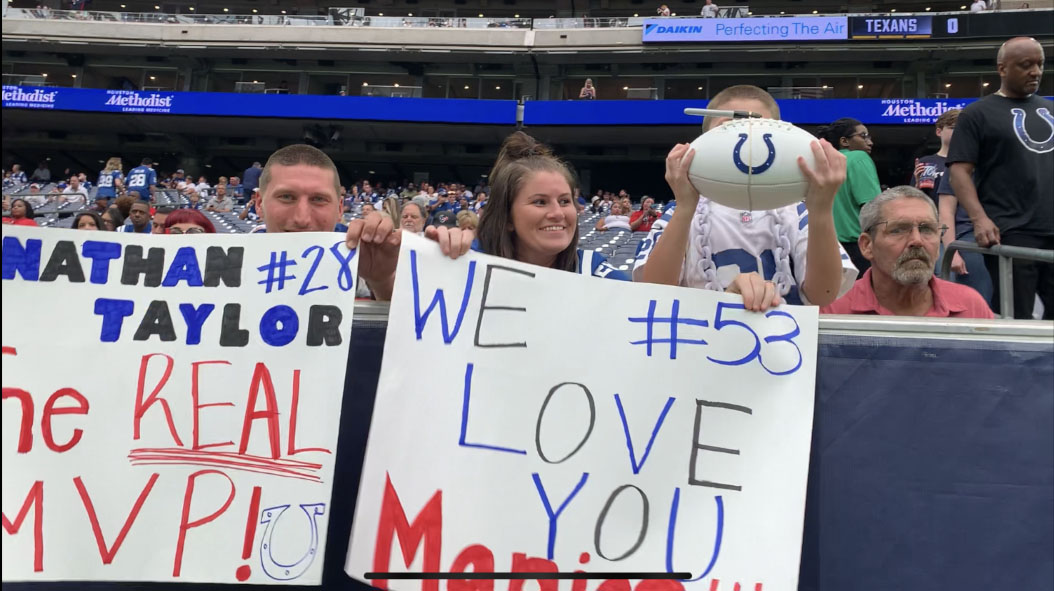Watch: Colts Nation makes the trip to Houston! 