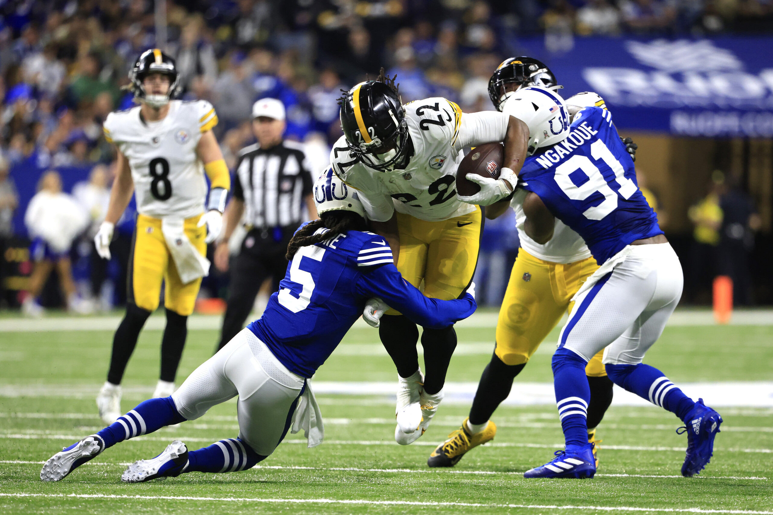 Snell runs for go-ahead TD, Steelers hold off Colts 24-17 - WISH-TV, Indianapolis News, Indiana Weather