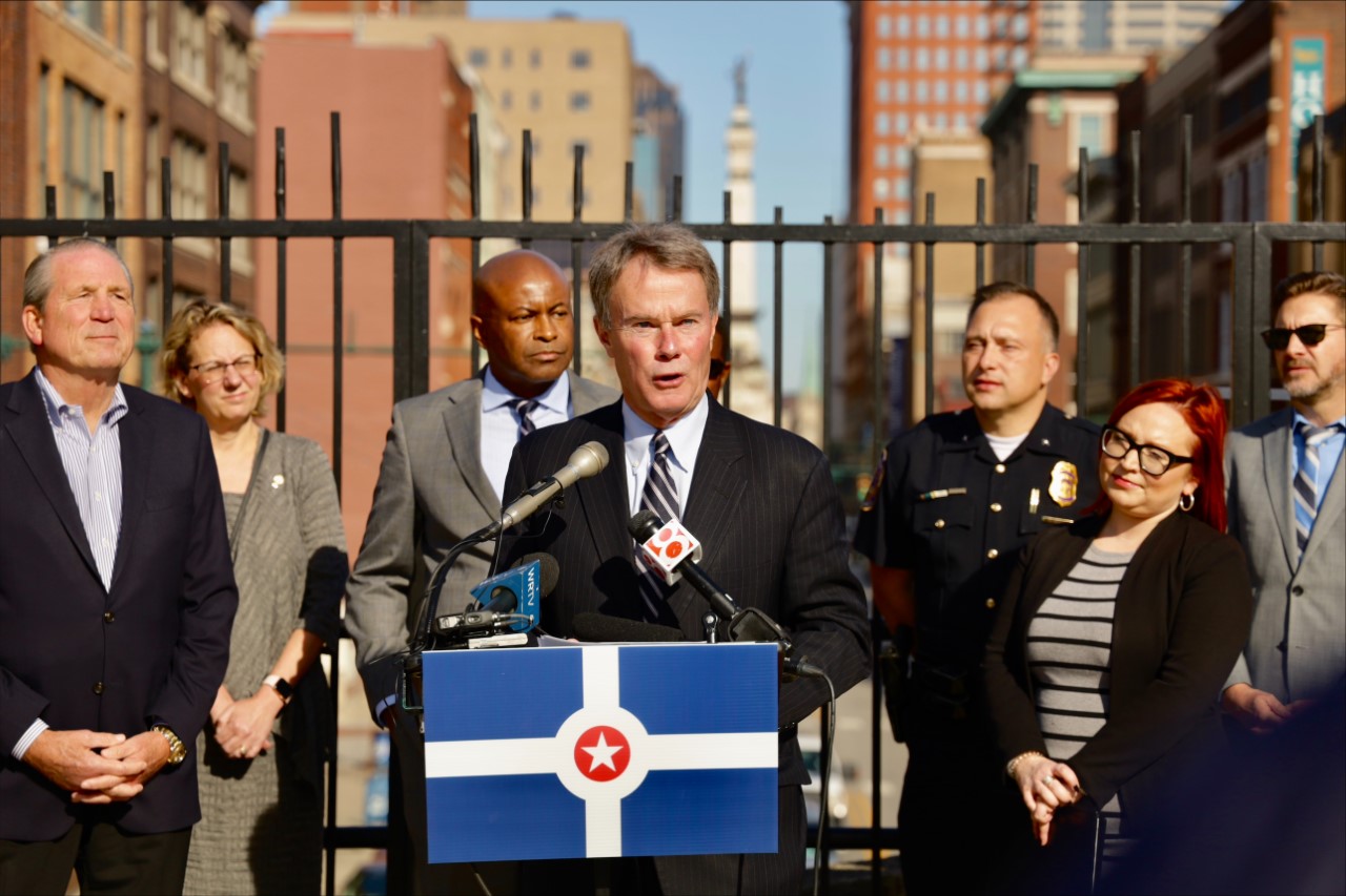 Hogsett announces efforts to improve downtown safety, cleanliness