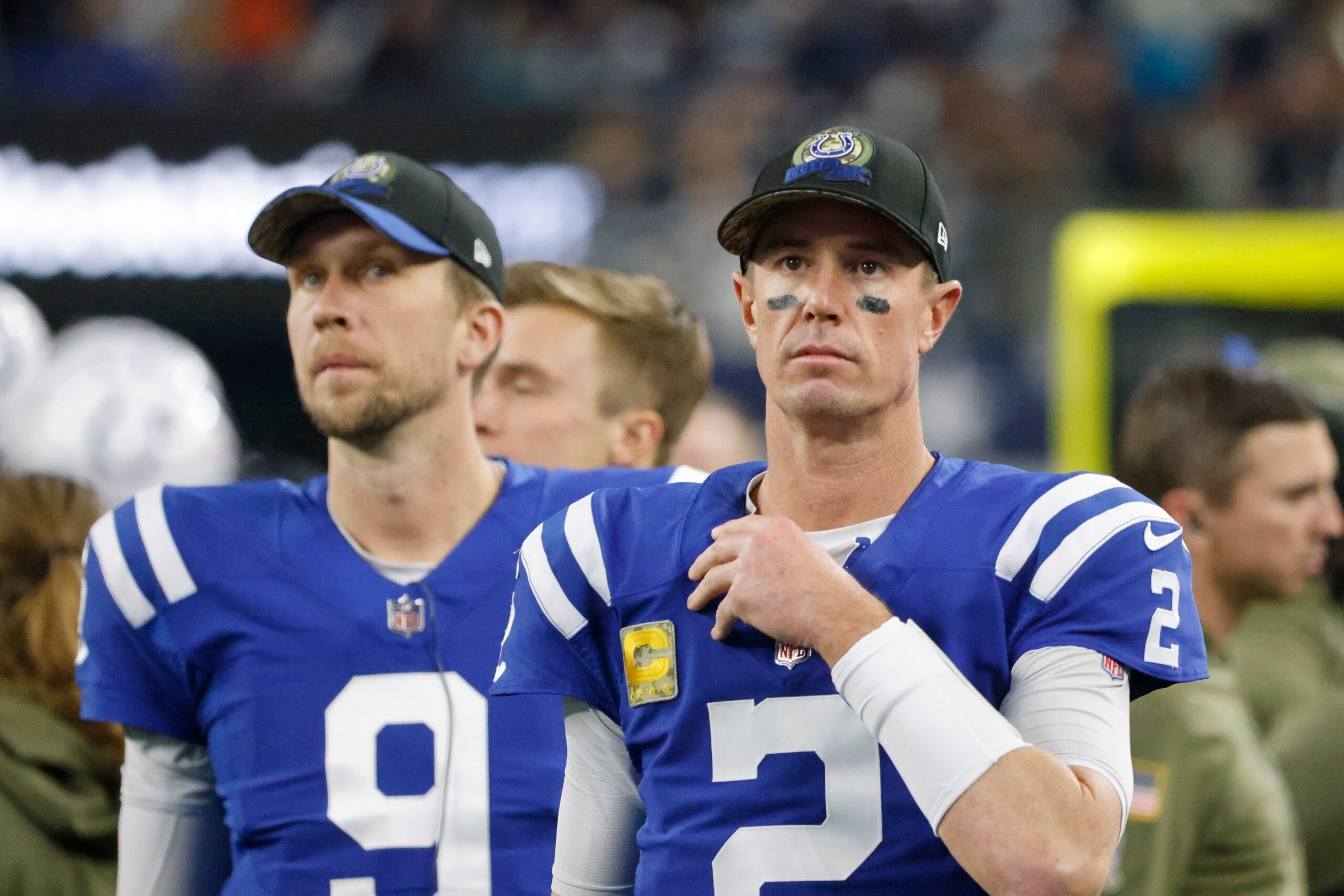 Disastrous season has Colts mulling more changes after bye week