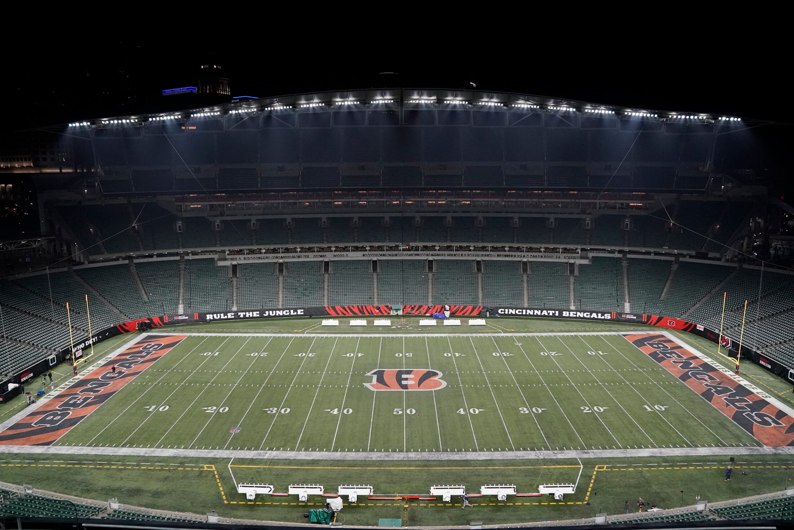 NFL Week One game between Cincinnati Bengals and Indianapolis