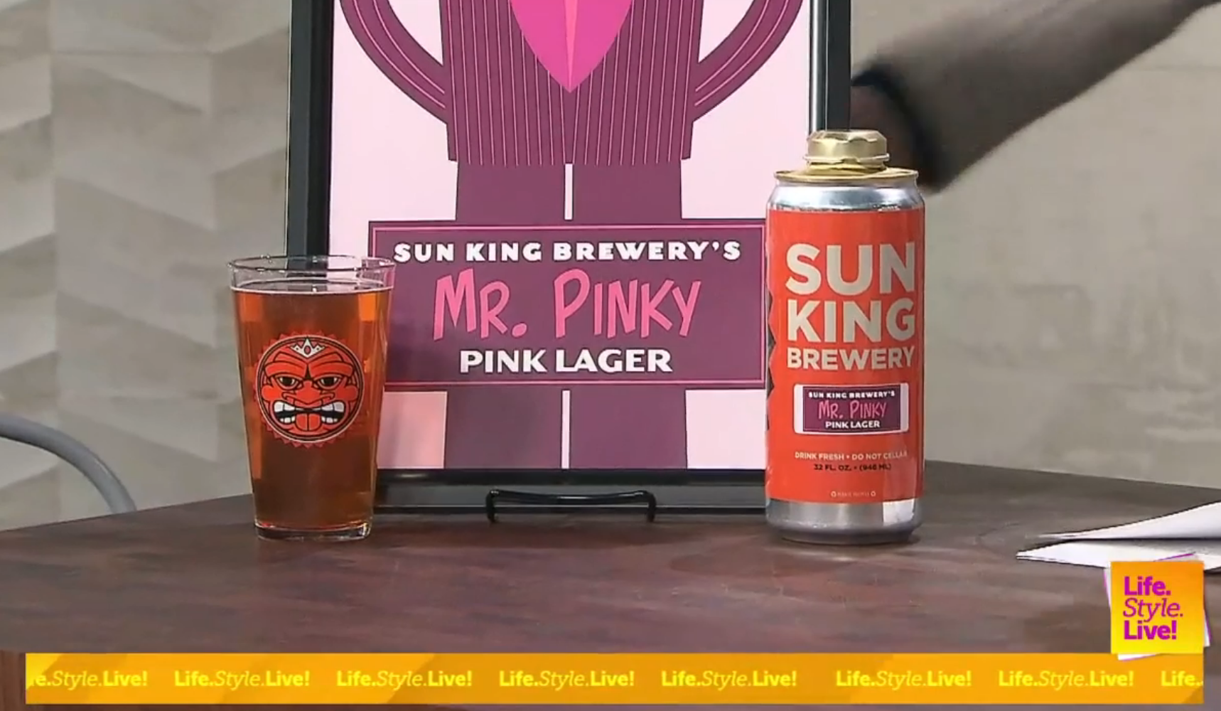 Broadway in Indianapolis partners with Sun King Brewery to create Mr. Pinky beer ahead of ‘Hairspray’