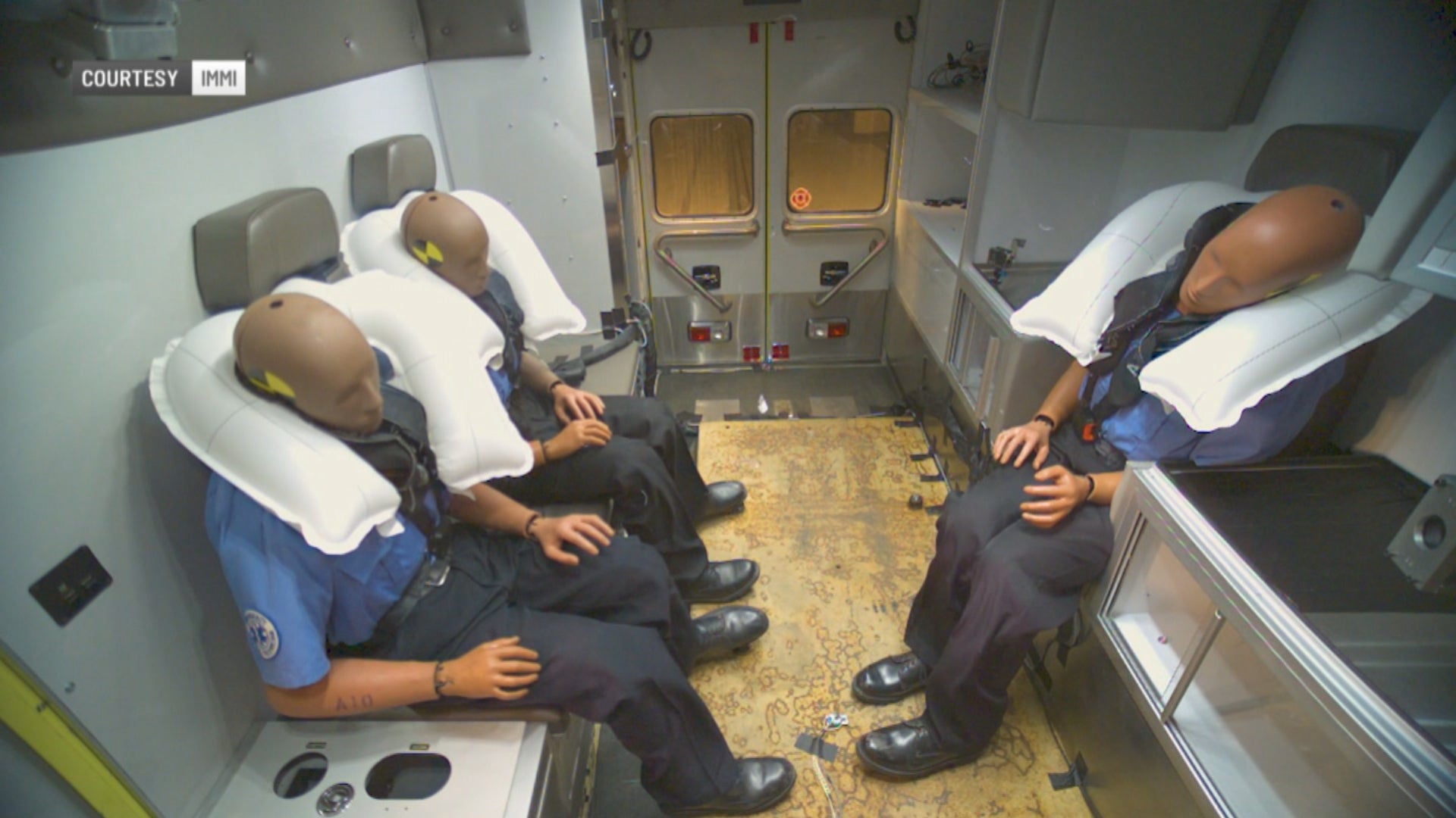 Ambulance crash unveils new safety system - Indianapolis News | Indiana ...