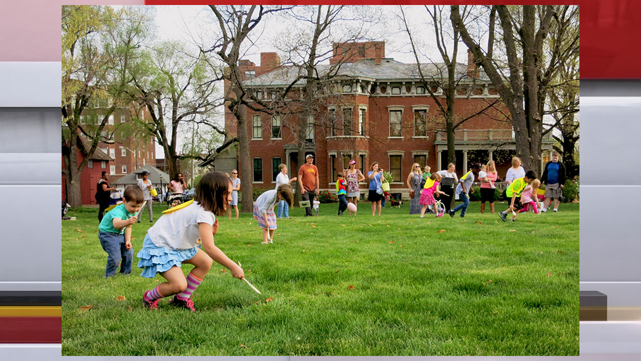 Where you can roll an Easter egg in Indianapolis