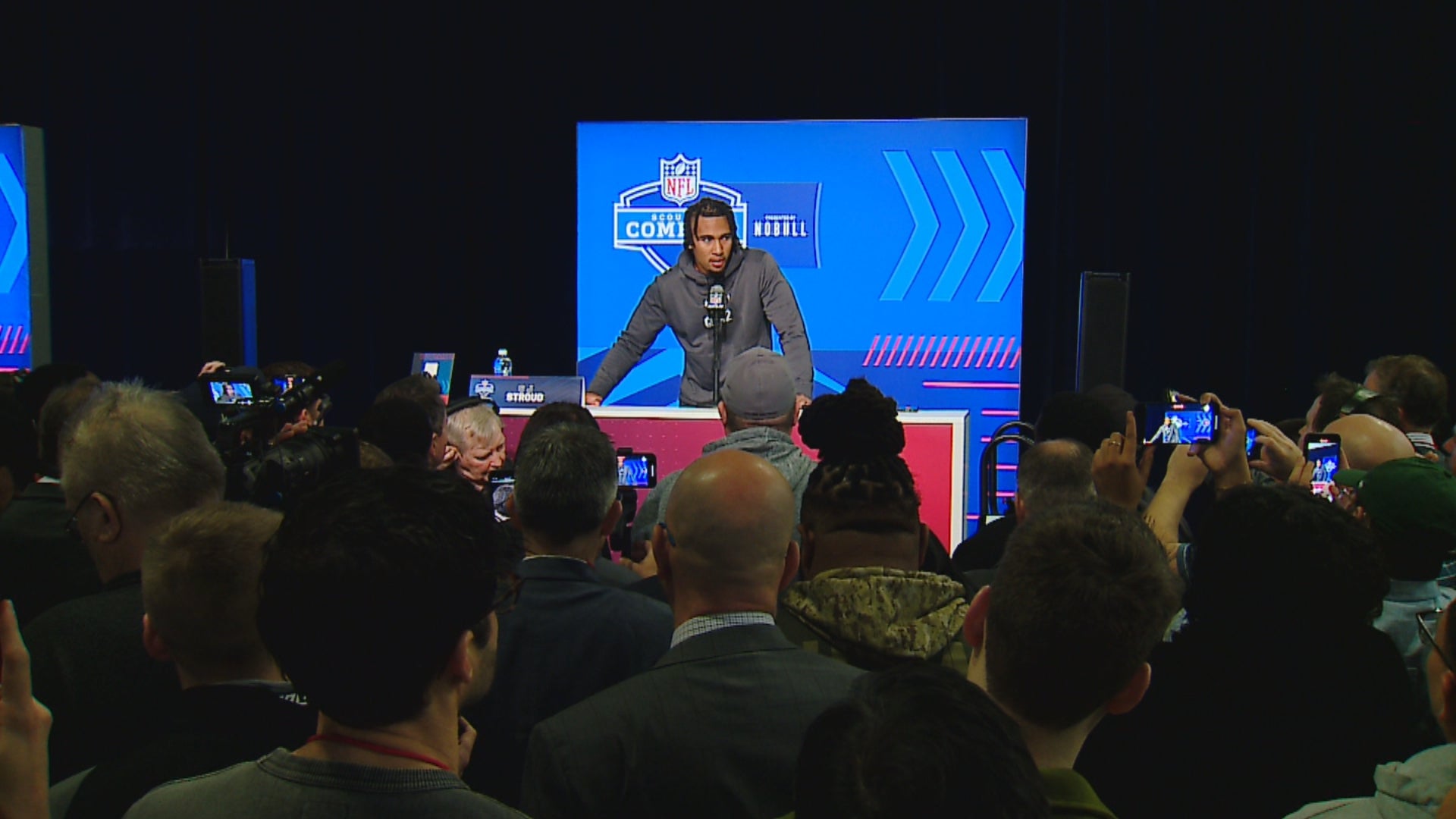 NFL combine a TV spectacle, moneymaker; value under scrutiny - WISH-TV, Indianapolis News, Indiana Weather