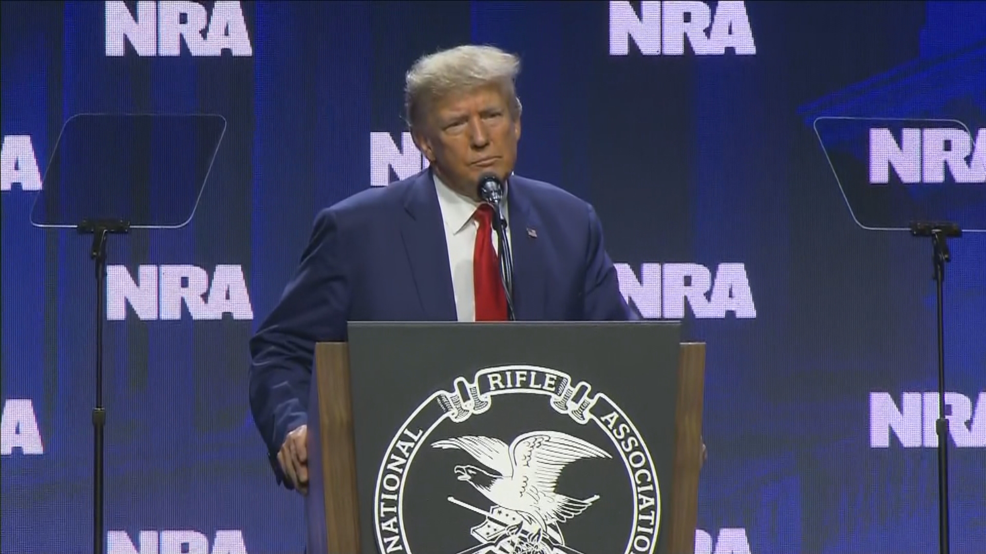 Trump, 2024 hopefuls promise expanded gun rights at NRA Convention