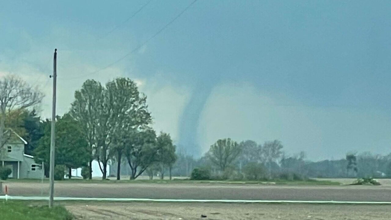 Landspout tornado touches down in Carroll County Indianapolis News