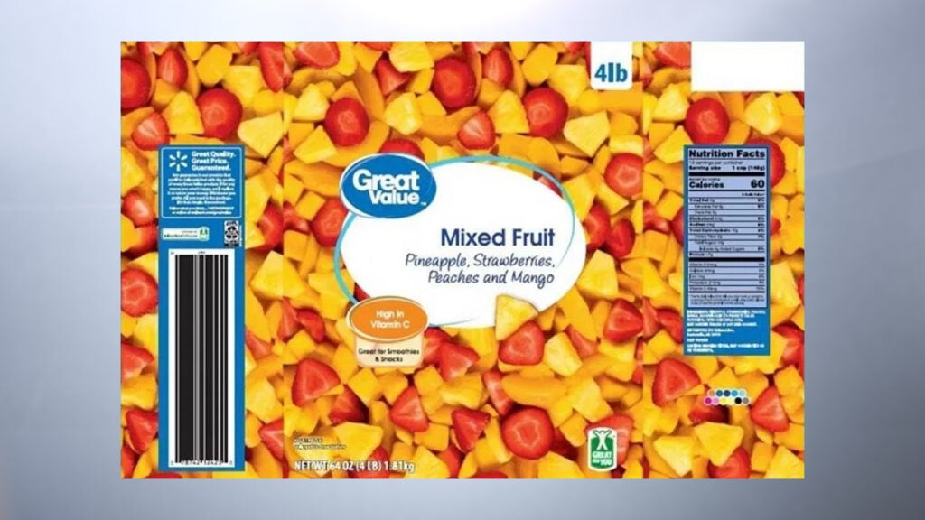 FDA announces recall for frozen fruit sold in Indiana