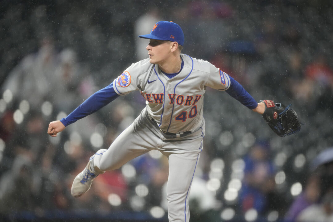 New York Mets pitcher Drew Smith suspended for 10 games after apparent use  of sticky substance - Indianapolis News, Indiana Weather, Indiana Traffic, WISH-TV