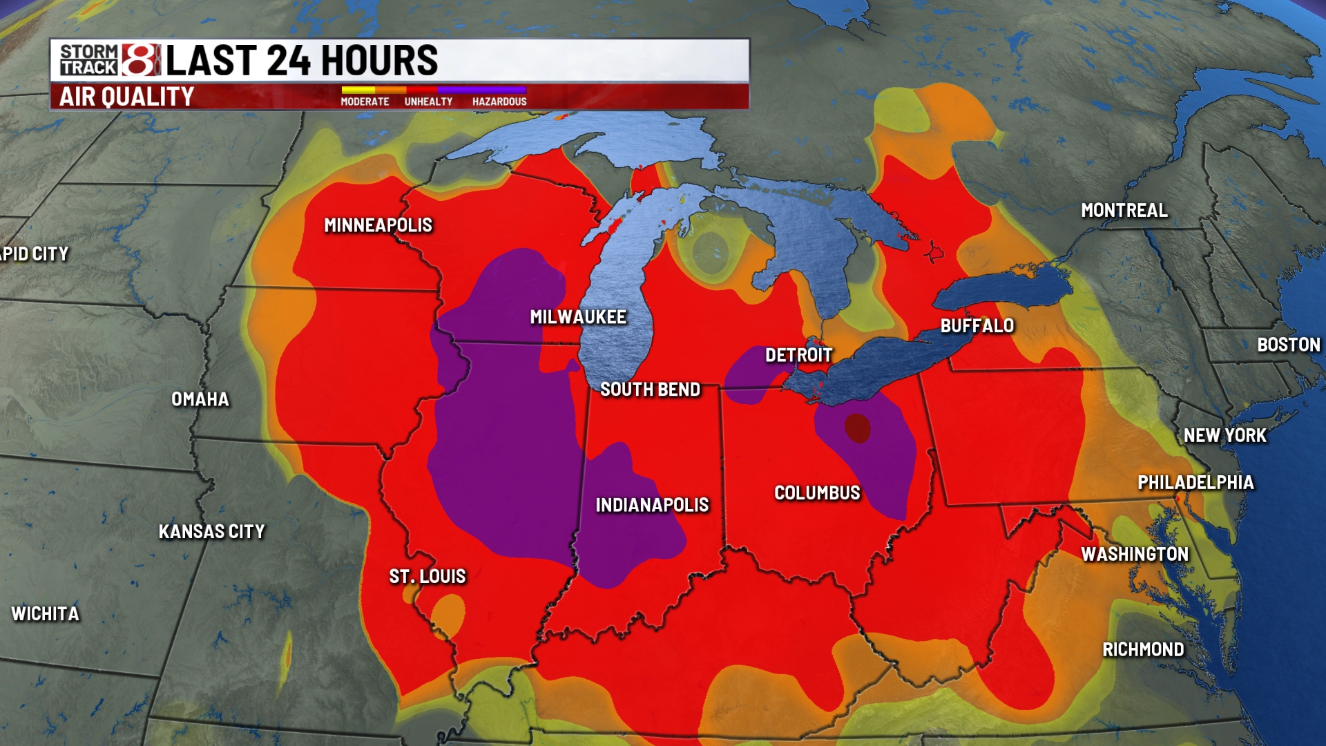 Indiana’s air quality some of the worst in the world