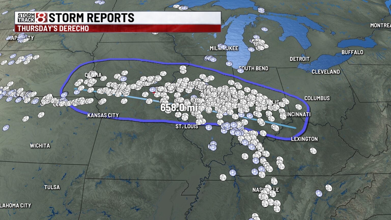 Thursday's storms officially declared a derecho Indianapolis News