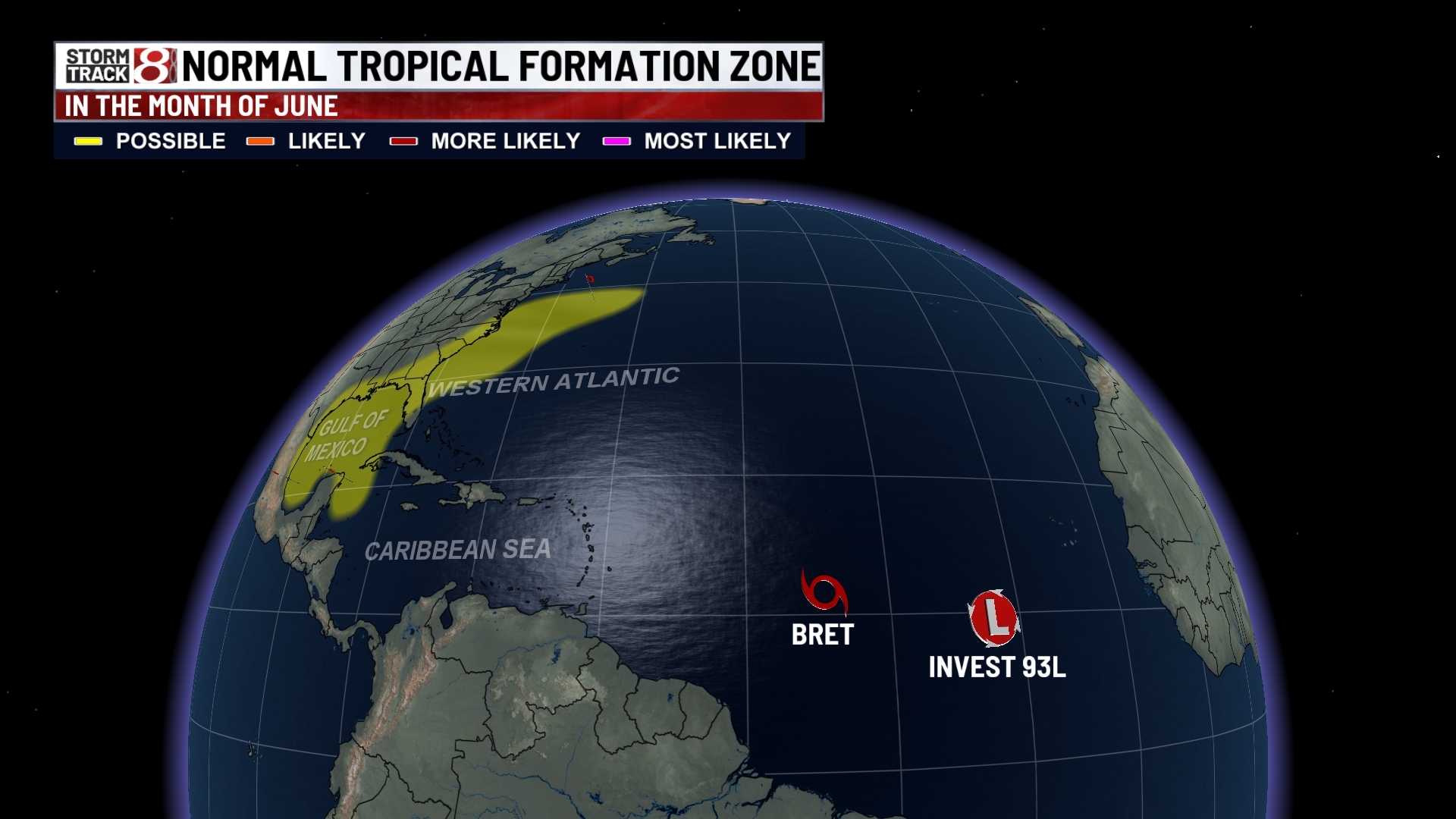 Tropics turn active in unusual spot for June