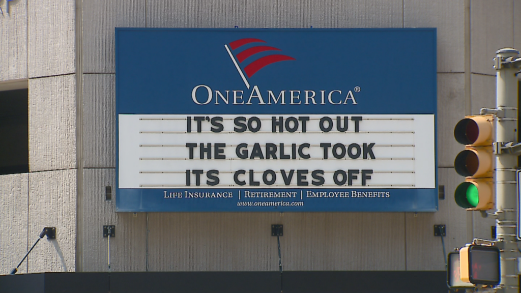 ‘UnPHILtered’: OneAmerica bank bringing humor to downtown Indy