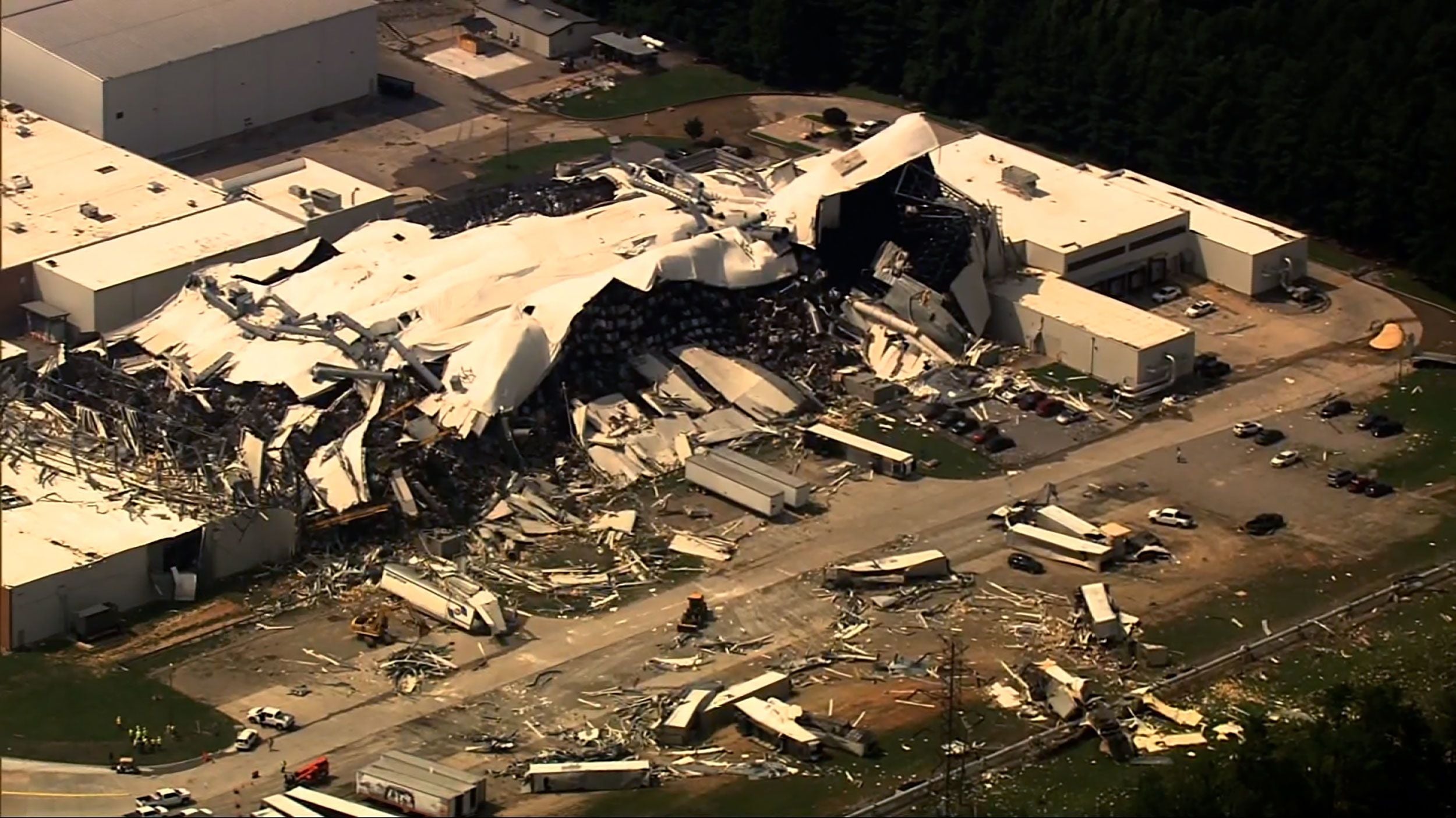 Tornado with 150 mph winds hits Pfizer plant in North Carolina