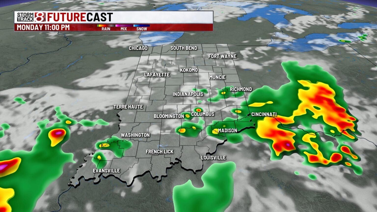 Storm Chances And Muggy Air To Stay With Us The Next Few Days ...