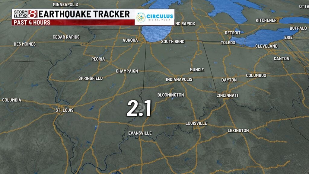 Earthquake felt in and around Canton