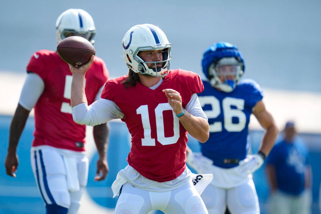 Indianapolis Colts camp training Westfield Grand Park football NFL