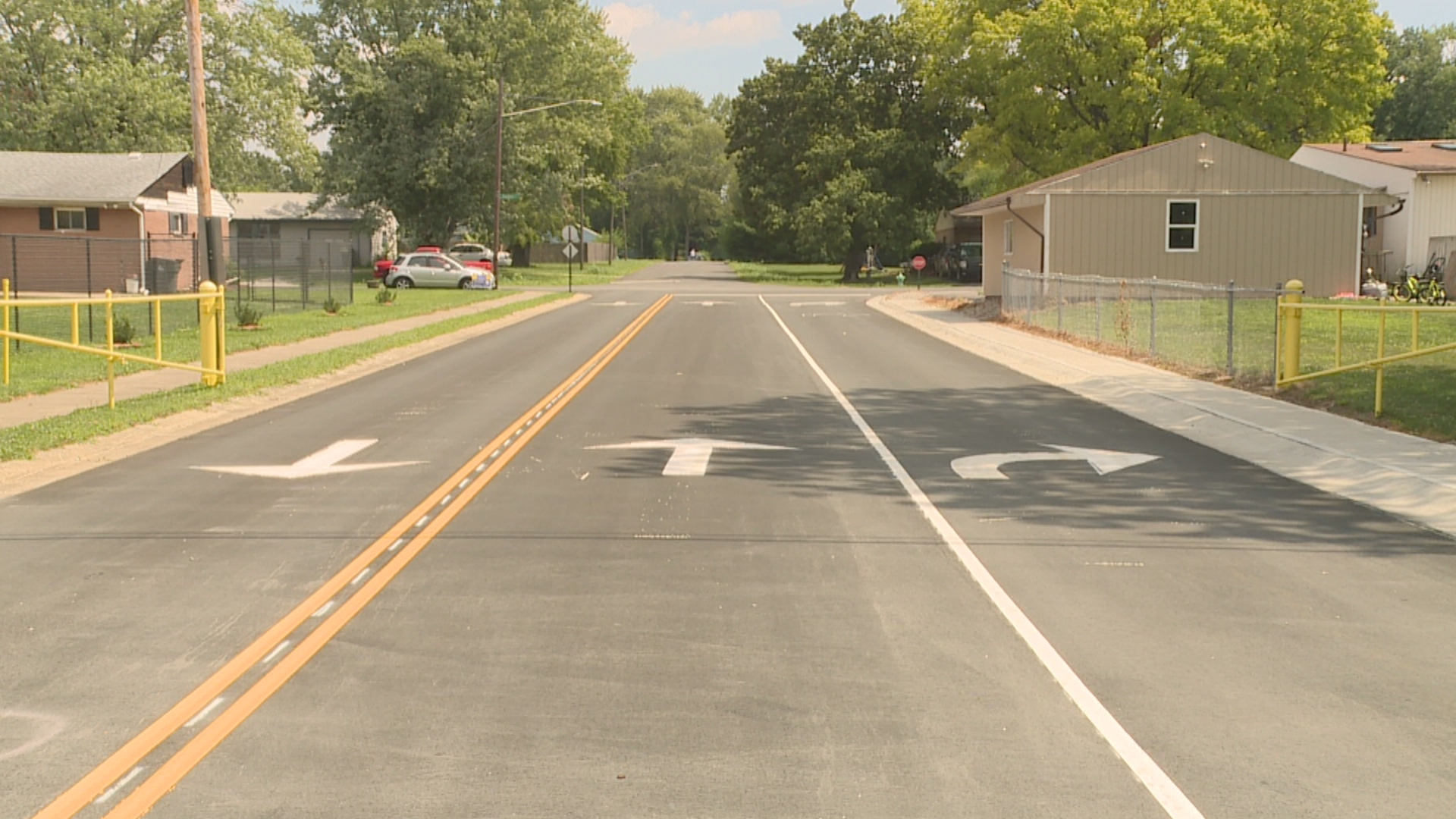 Indy Public Works highlights completion of stormwater, resurfacing project
