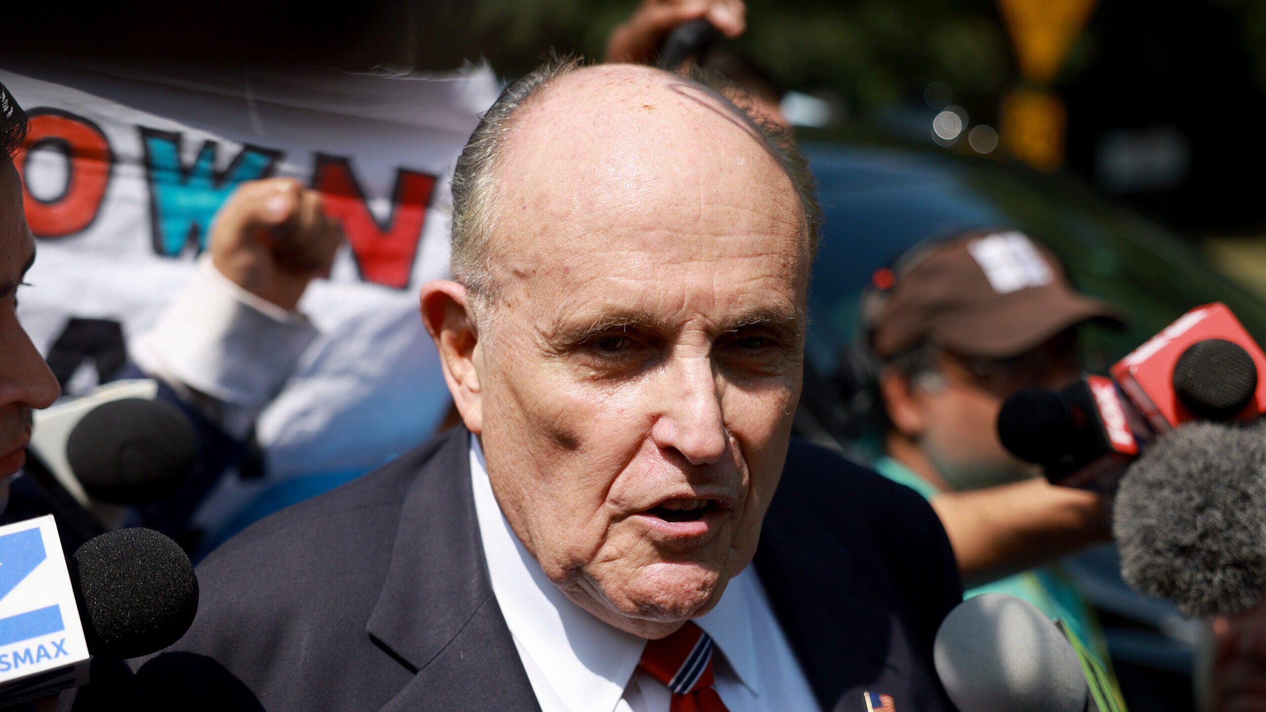 Former Trump Lawyers Rudy Giuliani Sidney Powell Surrender In Georgia   Rudy Giuliani GettyImages 1634330047 Scaled E1692821461763 