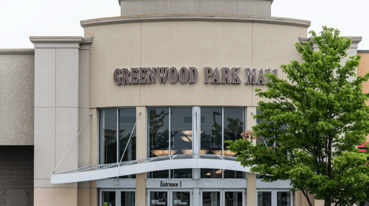 Greenwood Park Mall entrance ahead of fall changes to shopping, dining, and atmosphere