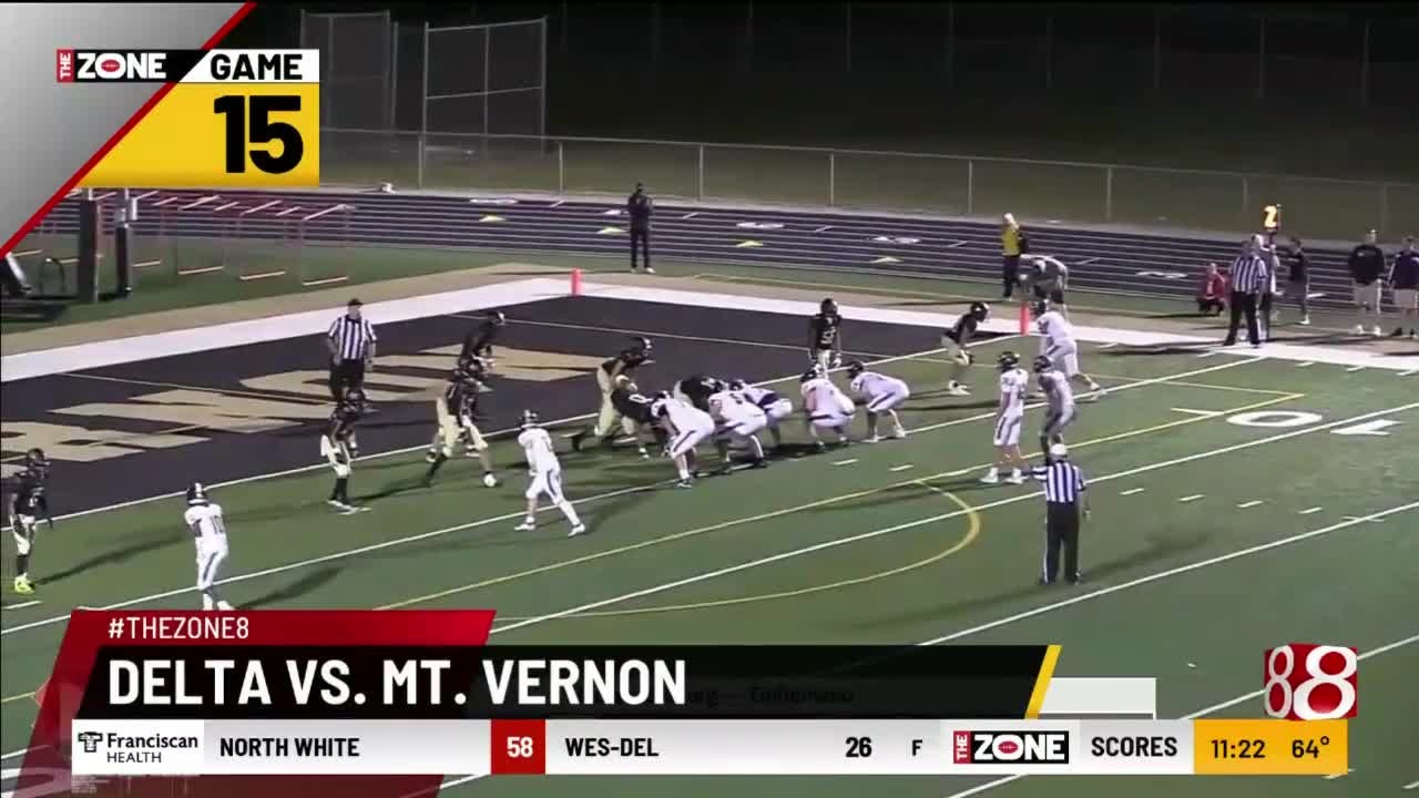 Highlights: Delta vs. Mt. Vernon; Sept. 15, 2023 - WISH-TV